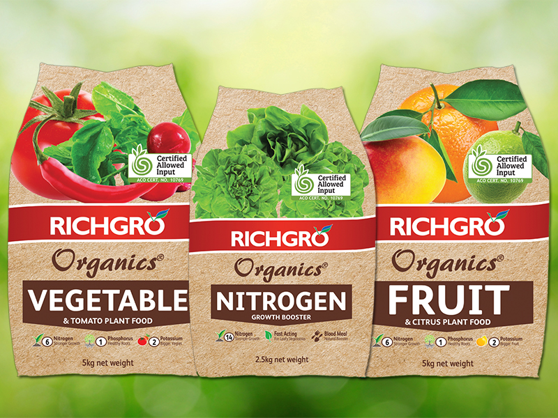 Richgro debuts new Organics brand
