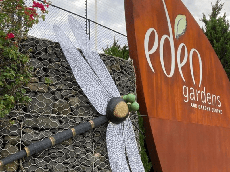 Eden Gardens sculpture