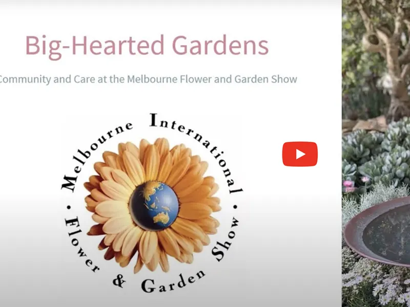 YouTube Webinar: Big-Hearted Gardens, Emma Sheppard-Simms, AGHS Webinar 24 June 2024