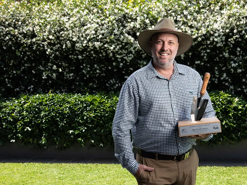 Brisbane’s BEN FRENCH wins 2024 Australian Horticulturist of the Year!