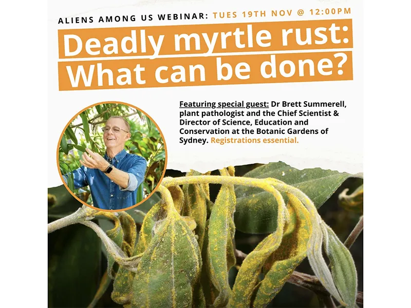 Myrtle rust webinar