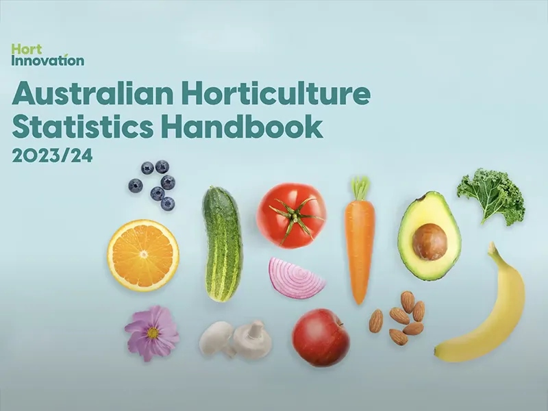 2023/24 Australian Horticulture Statistics Handbook webinar launch