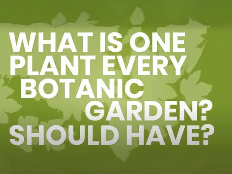 Botanic Gardens Day Webinar Week 3, 19 May 2022: Plant Hunting