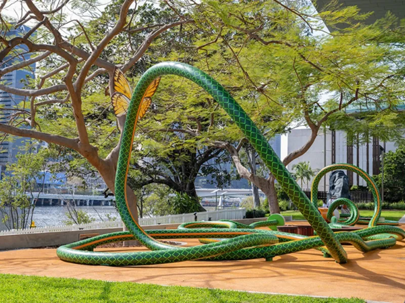 The Big Hose at GOMA