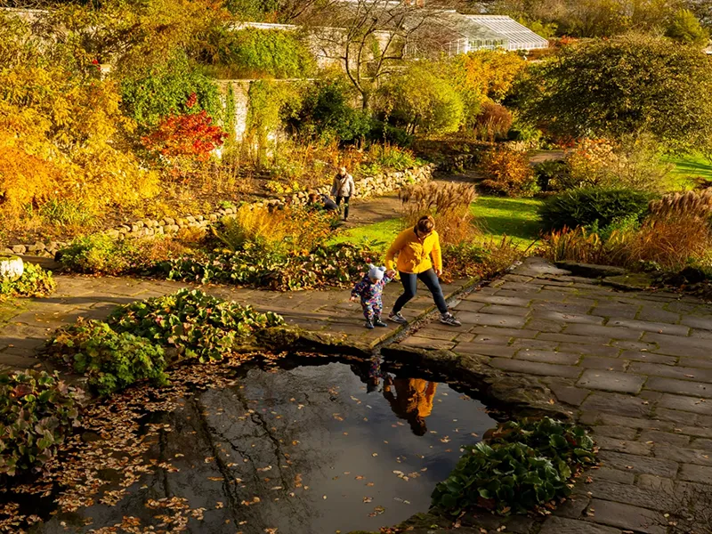 Walled Garden at Wallington (Neptune’s Gate) – Northumberland, England
