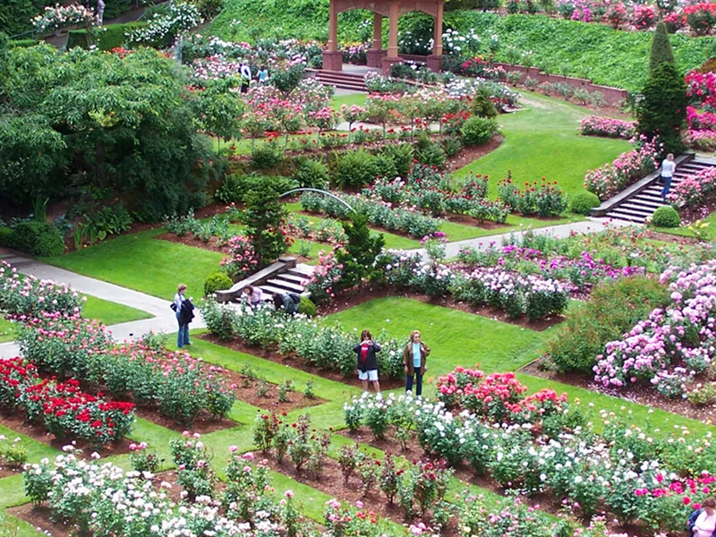 Washington Park – International Rose Test Garden: Portland
