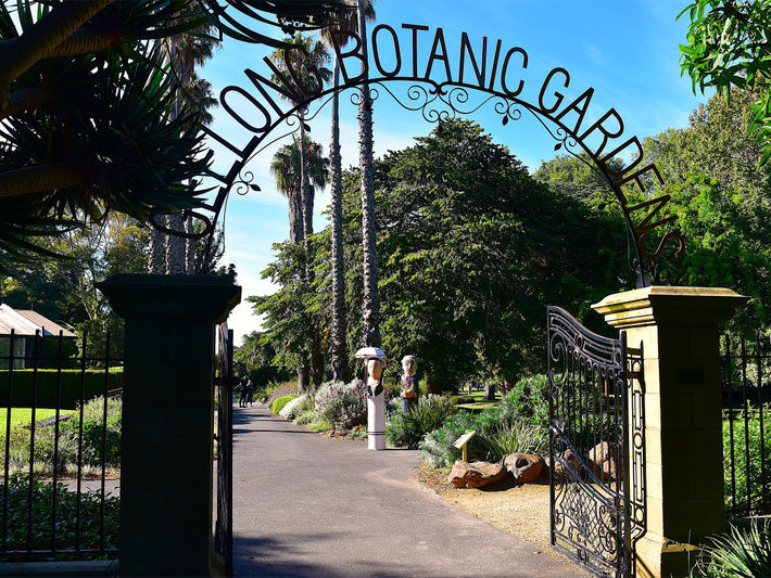 Botanic gardens historic anniversary
