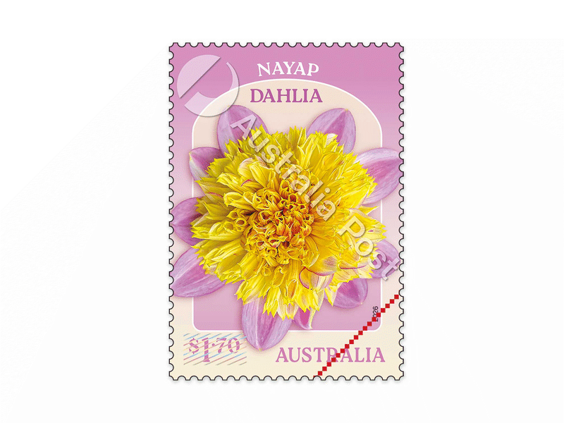 New stamp release features dahlias