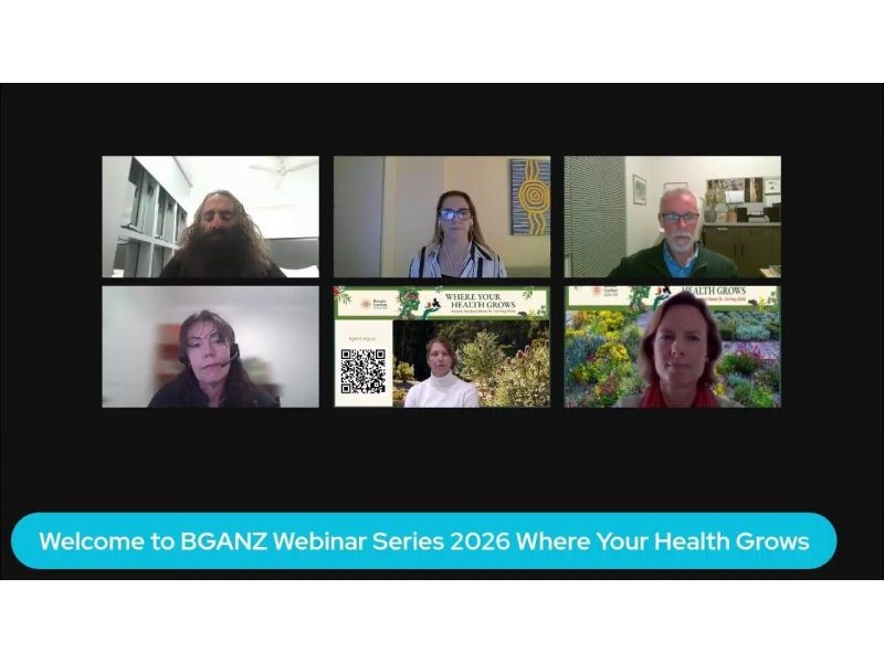 BGANZ Webinar 4 Beyond Beauty: Botanic Gardens As Health Assets – YouTube