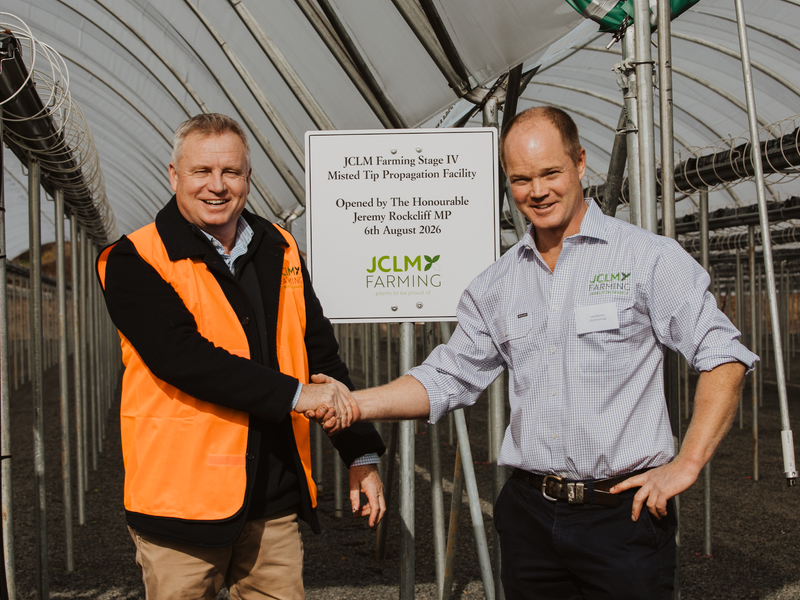 Tasmanian nursery’s landmark expansion doubles capacity