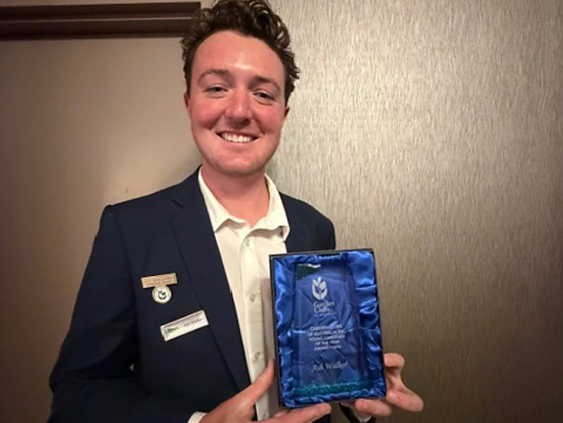 Ash Walker recognise by GCA